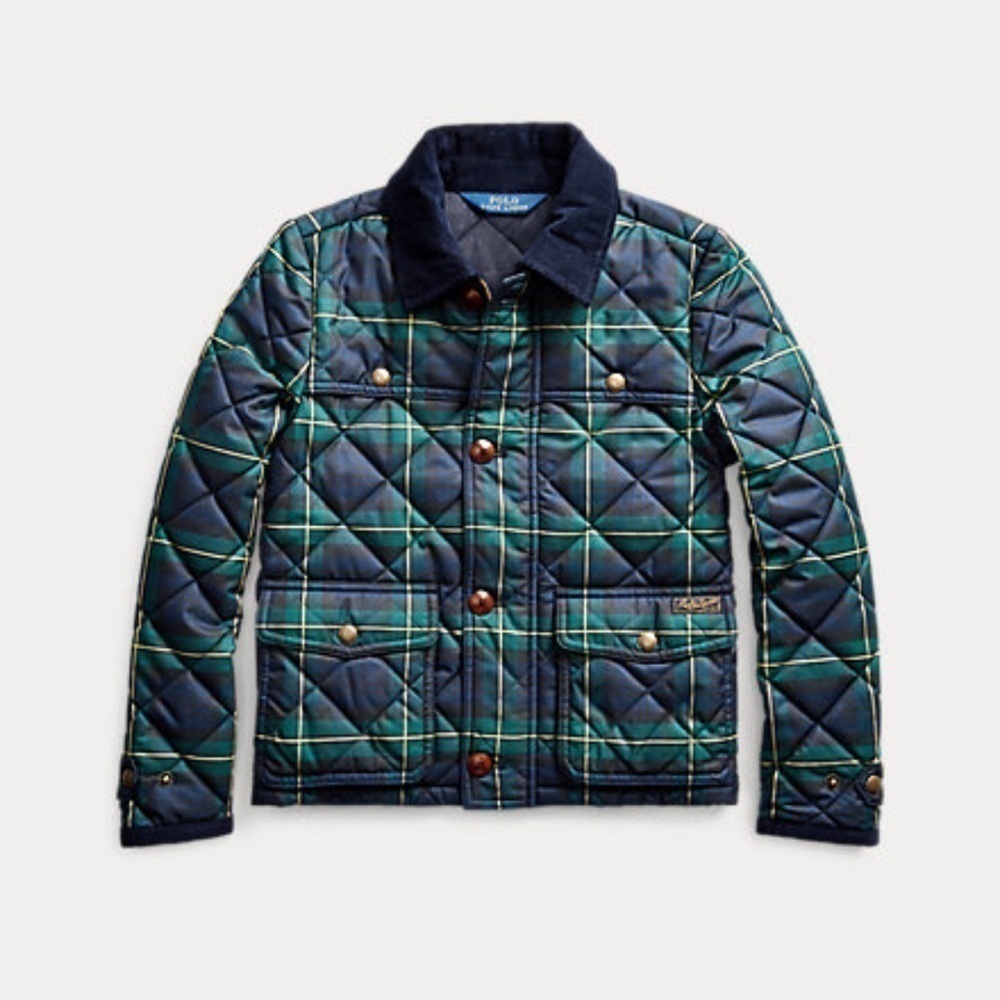 Ralph Lauren polo tartan barn jacket SZ 6​​​​​​​​​​​​​​​